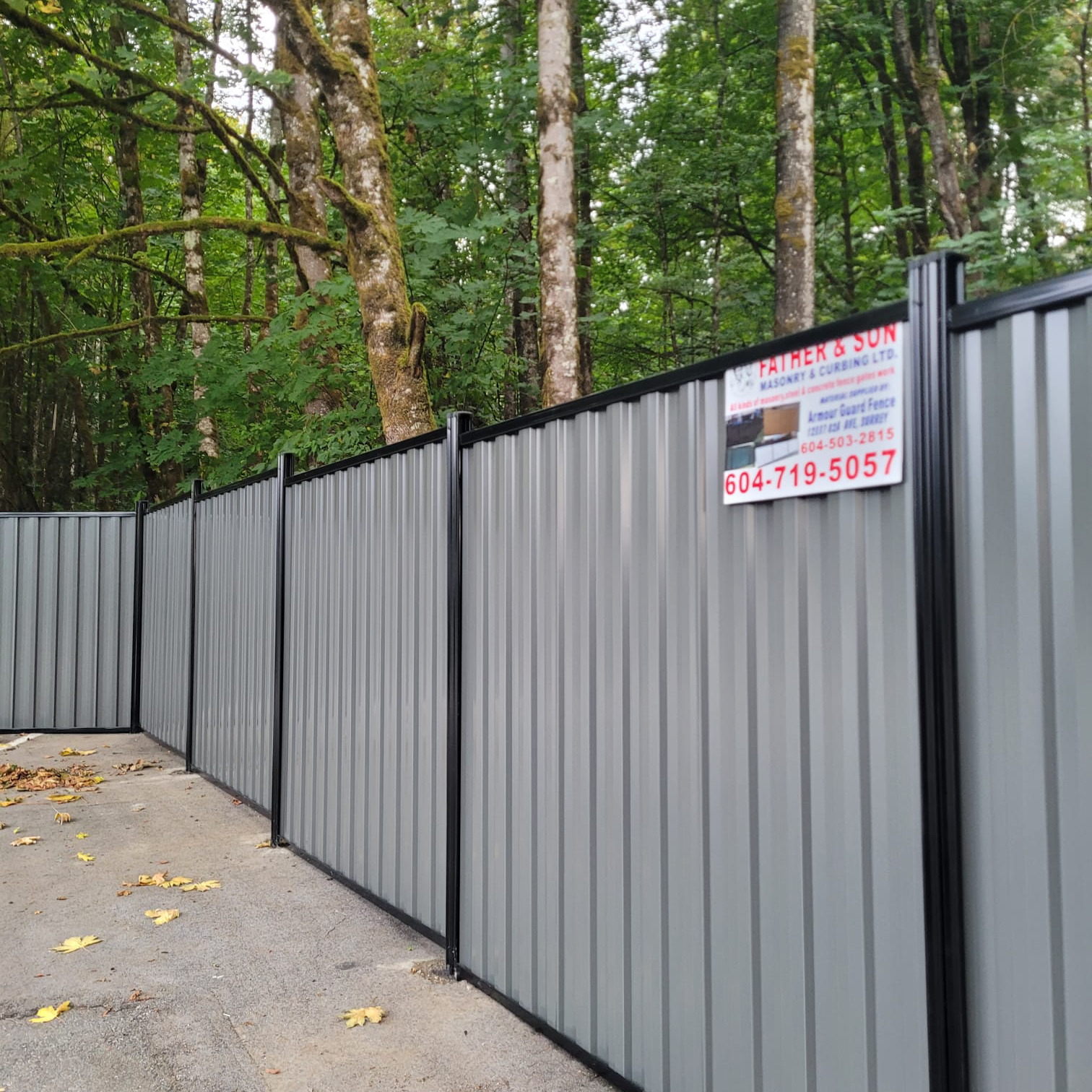 metal fence panels